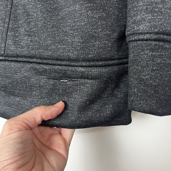 The North Face Mattea Parka Jacket Hoodie Full Zip Dark Gray Gold Women’s M - Picture 7 of 13